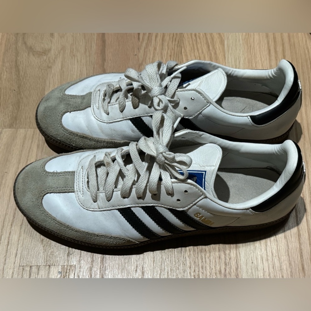 Adidas Samba OG Men's White Sneakers 11 - Picture 2 of 4